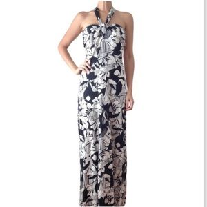 ❤️ Banana Republic Halter Floral Dress